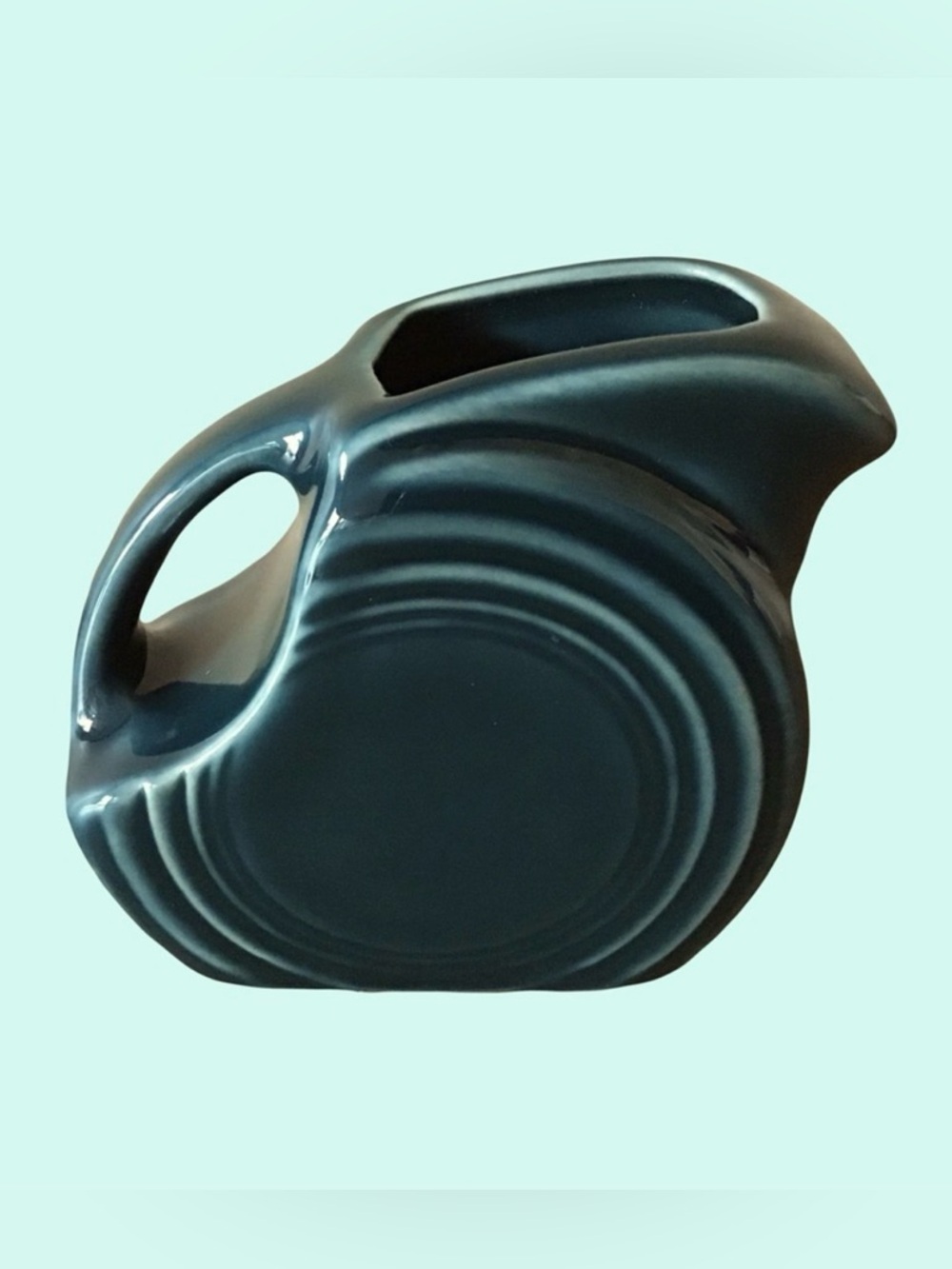 Fiesta Juniper Miniature Disk Pitcher